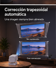Corrección trapezoidal automática